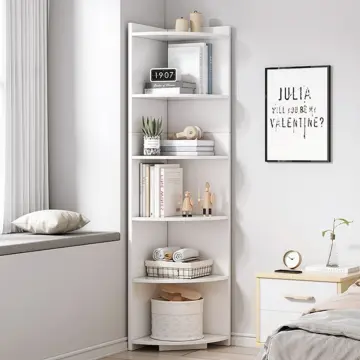 Triangle deals corner bookshelf