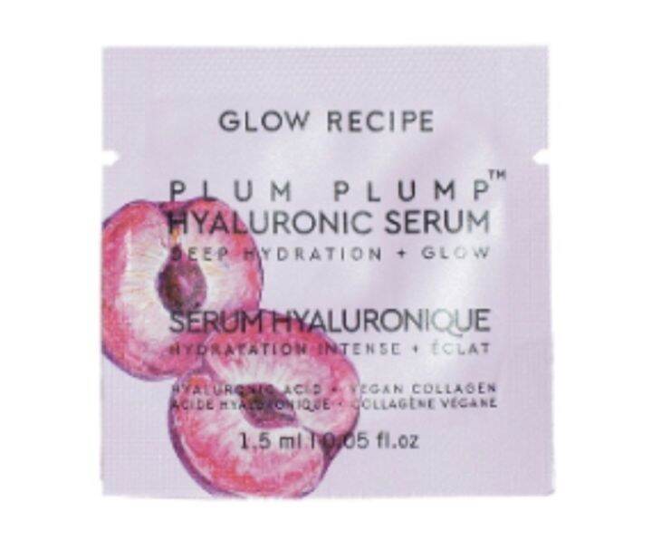 Glow Recipe Plum Plump Hyaluronic Serum 1 5ml Lazada