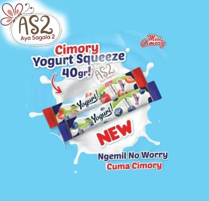 Cimory Yogurt Stik 40gram Strawberry Blueberry Satuan Lazada Indonesia