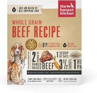 อาหารสุนัข The Honest Kitchen สูตร Whole Grain Beef Recipe Dehydrated Dog Food ขนาด 0.9 kg