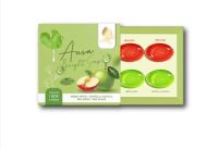 (1 กล่องมี 4 ก้อน)ของแท้?% สบู่ออร่าไบร์ท Aura brightSoap