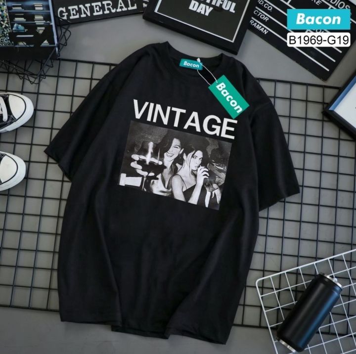 เสื้อยืดโอเวอร์ไซส์-vintage