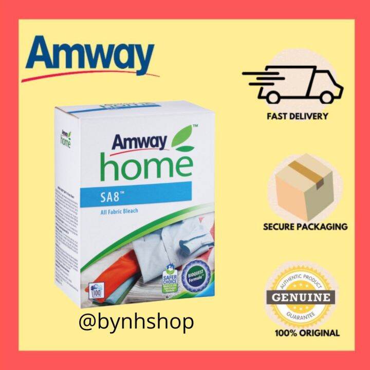 [READY STOCK] SA8 All Fabric Bleach 1kg ORIGINAL AMWAY Lazada