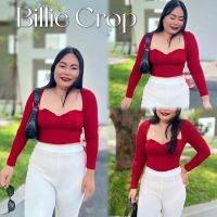 เสื้อครอปสาวอวบ❤️Ellie Crop❤️