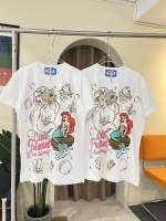 ♥︎ NOTHING HOUSE ♥︎ เสื้อยืด T-Shirt สกรีนลาย The Little Mermaid ??‍♀️ ใส่ชิลๆ แต่น่าร้ากกก~