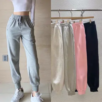Shop Unisex Plain Cotton Jogger Pants With Zipper / Ins with great  discounts and prices online - Jan 2024