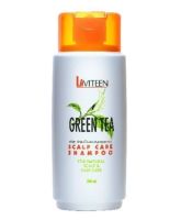 แชมพูลาวิทีนLaviteen แชมพูขจัดรังแคผสมครีมนวด สูตรชาเขียว Green tea.