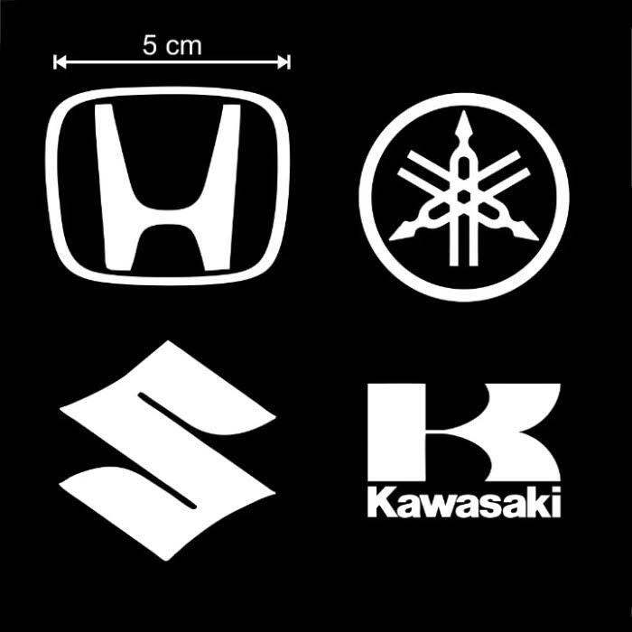 Cutting sticker logo Motor Honda Logo Motor Yamaha Logo Motir Suzuki