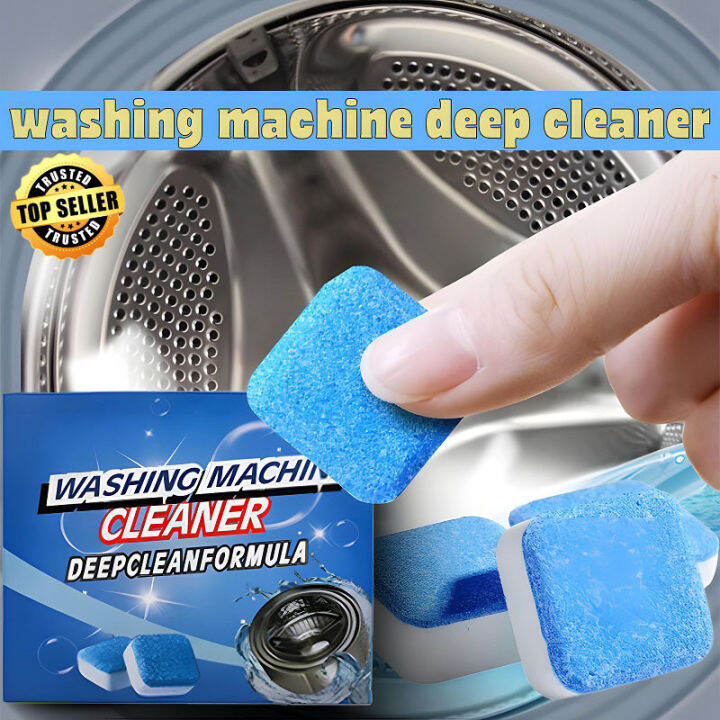 12pcs Washing Machine Cleaner Washer Cleaning Detergent Tablet Washer