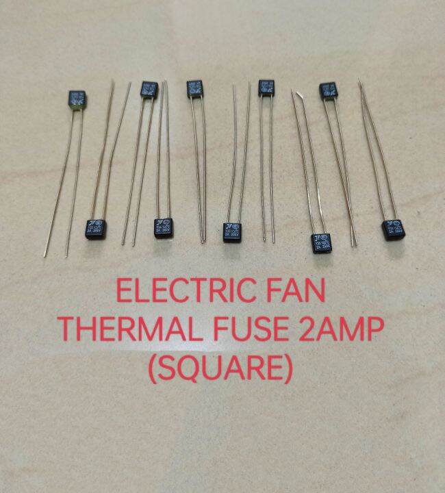 10PCS FOR 75PESOS , electric fan thermal fuse , electric fan fuse