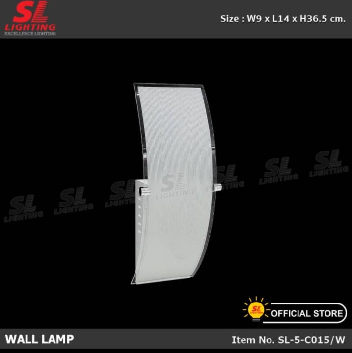 sl-5-c015-e27-1โคมไฟติดผนังภายใน-ดีไซน์สไตล์โมเดิร์น-รุ่น-sl-5-c015-w-modern-style-glass-wall-lamp
