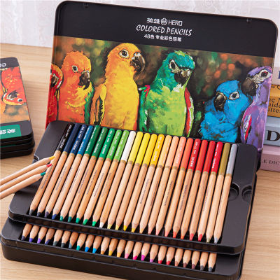 ฮีโร่777ดินสอสีมัน48สี72สี100ดินสอสีดินสอสีดินสอสีดินสอสีดินสอสีดินสอสีดินสอสีดินสอสีดินสอสี