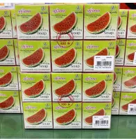 วิภาดา สบู่แตงโม vipada watermelon soap 1ก้อนน้ำหนัก65กรัม หนึ่งแพ๊คมี12ก้อน ดูแลผิวหน้า และผิวกาย สะอาด กระจ่างใส่ในก้อนเดียว