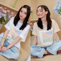 Vibes.brandd 〰️ Wildflower Oversized Tee cotton100% 〰️ เสื้อยืด โอเวอร์ไซส์