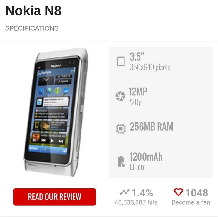 NOKIA N8 HP JADUL LEGENDARIS HP BERKELAS DI JAMANYA 100 ORIGINAL