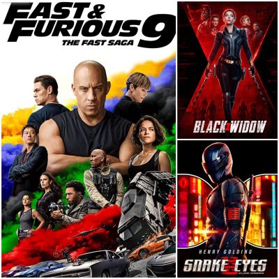DVD หนังแอคชั่น ☆ Fast 9 ☆ Black Widow ☆ Snake Eyes มัดรวม 3 เรื่องดัง #หนังฝรั่ง #แพ็คสุดคุ้ม - ดูพากย์ไทยได้-ซับไทยได้