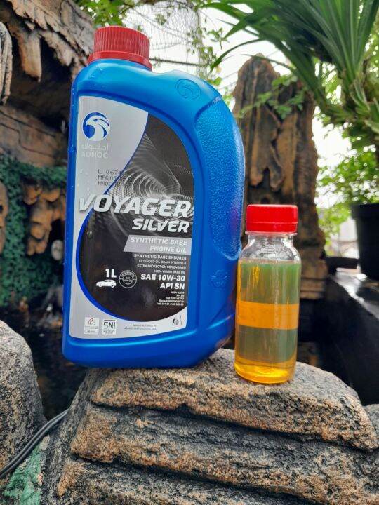 Paket Adnoc voyager Silver 10W30 + Adnoc Gear oil GX 85W90 125 ml