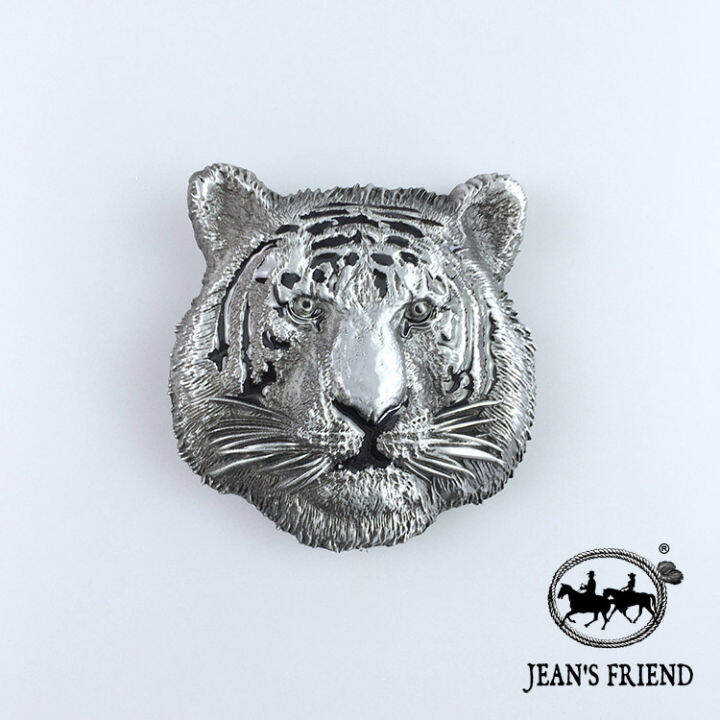 【Jean's Friend】 Originality Belt Buckle Animal Series the Tiger. Anger ...