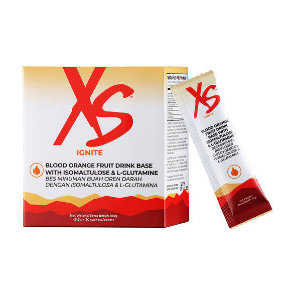 Amway XS Ignite Blood Orange Fruit Drink Base With Isomaltulose & LGlutamine Lazada