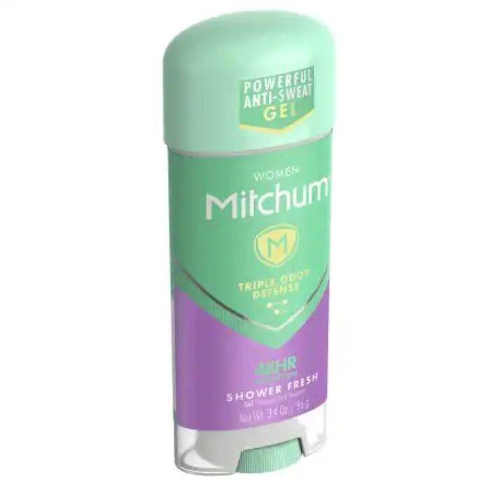Mitchum Women Antiperspirant Deodorant Gel, SHOWER FRESH 48Hour ...
