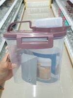 food storage 1500ml. ภาชะนะเก็บอาหาร ที่ใส่อาหารมีฝาปิดมิดชิด (พลาสติก) 1500มล.