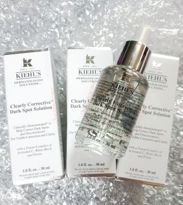 ✅ฉลากไทย+ส่งฟรี!! ผลิตปี2021-2022 คี Kie|hs Clearly Corrective Dark Spot Solution 30ml เซรั่มลดความเข้มของสีฝ้า่+กsะ ลดเลือนรอยดำ||ดง+ด่างดำสีผิวสม่ำเสมอ