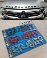 โลโก้ PAJERO SPORT ติดฝากระโปรง