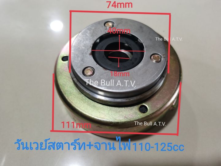 พร้อมส่งในไทย-จานไฟ-วันเวย์สตาร์ท-สำหรับรถเอทีวี-110-125cc