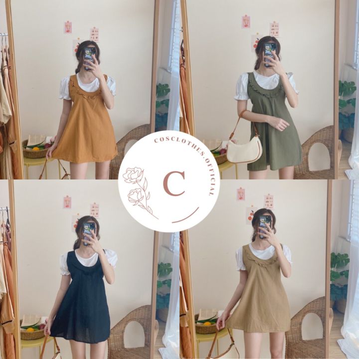 cosclothes-official-มินิเดรส-สาวหวาน-ซื้อครบ220ลด10-มีเก็บเงินปลายทาง