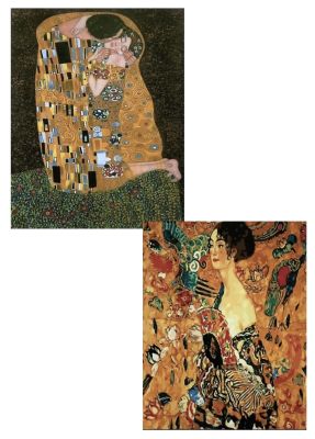 Paint by numbers ภาพระบายสีตามตัวเลข Gustav Klimt