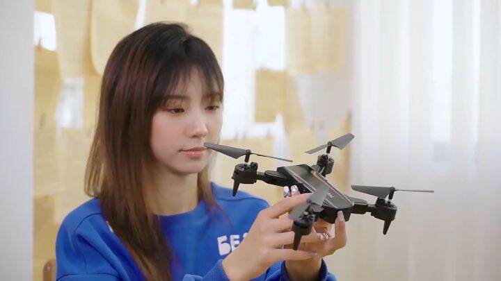 drone with camera for video shooting