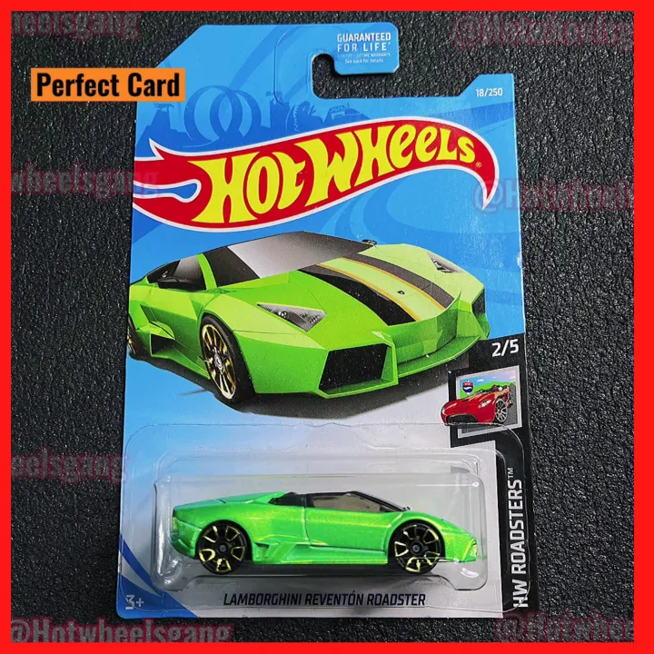 Hot Wheel Lamborghini Reventon Roadster Green Model Collections Diecast ...