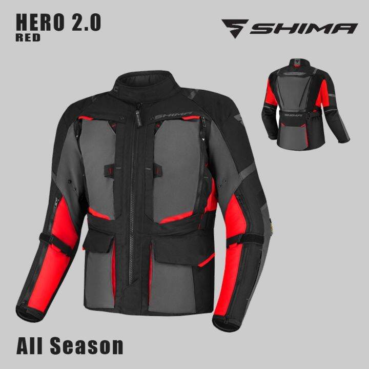 Jacket Motor SHIMA HERO 2.0 | Lazada Indonesia