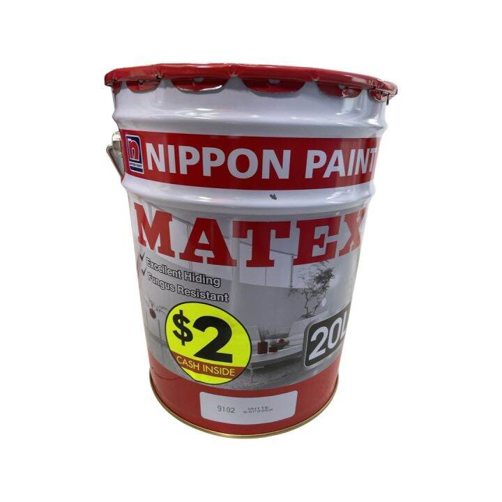 [ KSF HARDWARE ] NIPPON PAINT MATEX 20L | Lazada Singapore