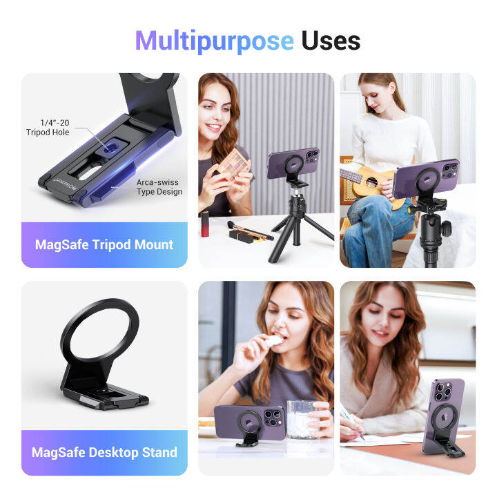 PROfezzion Metal Continuity Camera Mount for Mac Desktops&Displays