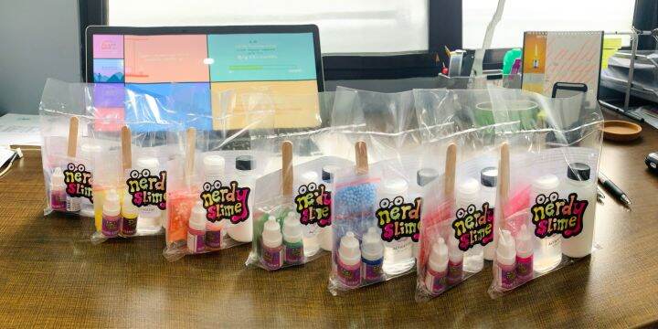 BEGINNER’S MINI SLIME KIT / SMALL SLIME STARTER KIT by NERDY SLIME ...