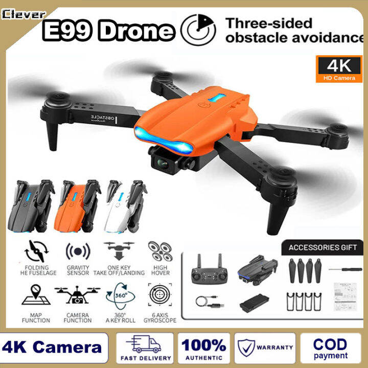 Clever K3/E99 4k Drone HD wide-angle single camer 1080P FPV HD Drone ...