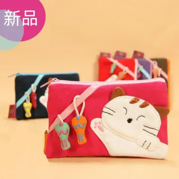 Japanese Cute Coin Purse Red Cat