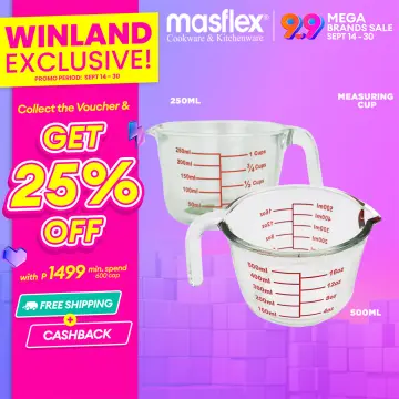 Shop Masflex Glass Measuring Cup online