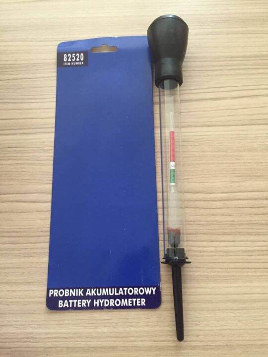 Battery Hydrometer ที่วัดความถ่วงจำเพาะของแบตเตอรี่ (ไฮโดรมิเตอร์