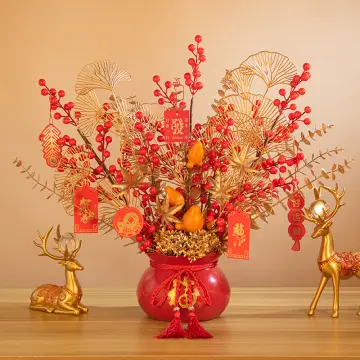 Traditional Chinese New Year Decoration Ornaments Housewarming Gift for Home