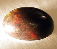 3.47 cts natural hi end multi color opal gems stone