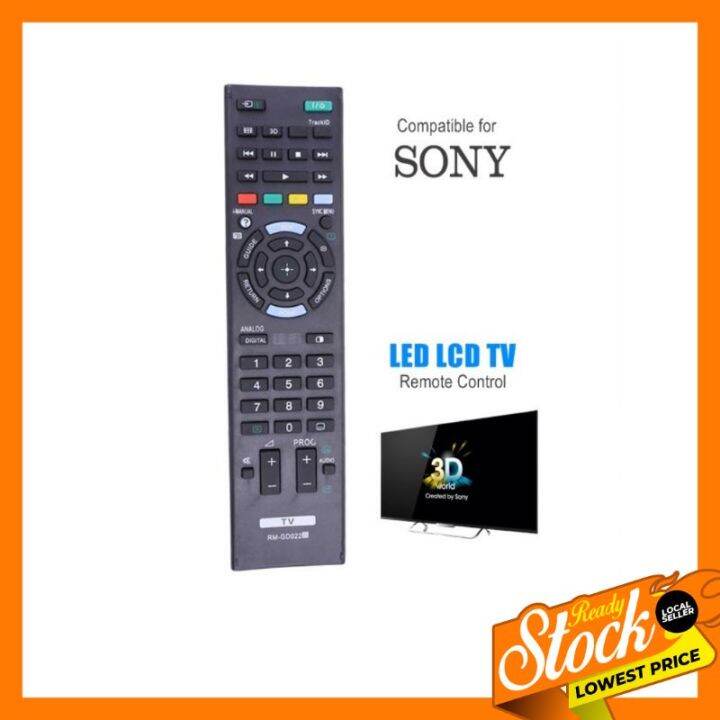 [Sony] TV Remote Control For LEDLCD TV Easy To Use Controller