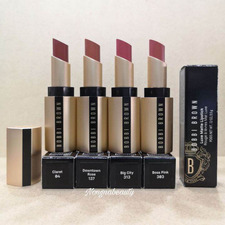 BOBBI BROWN LUXE MATTE LIPSTICK ลิปสติกเนื้อแมตที่มาในสูตรไม่ทำให้ปาก ...