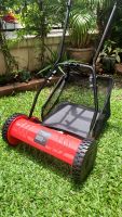 Reel Mower รถตัดหญ้าเดินตาม รุ่น2ล้อไม่ใช้ไฟฟ้า-น้ำมัน สำหรับหญ้าสูง2-5ซม รอบการตัดบ่อยๆประจำๆ1-2ครั้ง/wk สะดวก ใช้งานง่าย