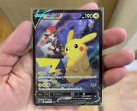 [การ์ดโปเกมอนชุด Climax(s8b)] Pokémon Card tcg พิคาชู V CSR