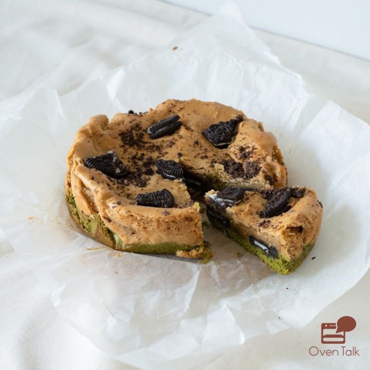 Brookie Matcha 1 pound บรู้กกี้รสชาเขียว ขนาด 1 ปอนด์ - Oven Talk Bangkok