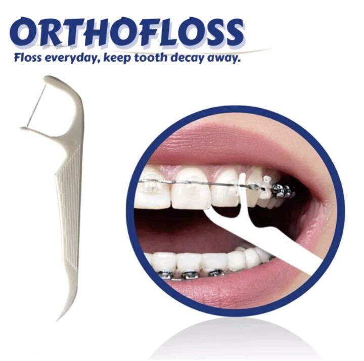 ORTHOFLOSS BRACE FLOSS TOOTH PICK Lazada PH