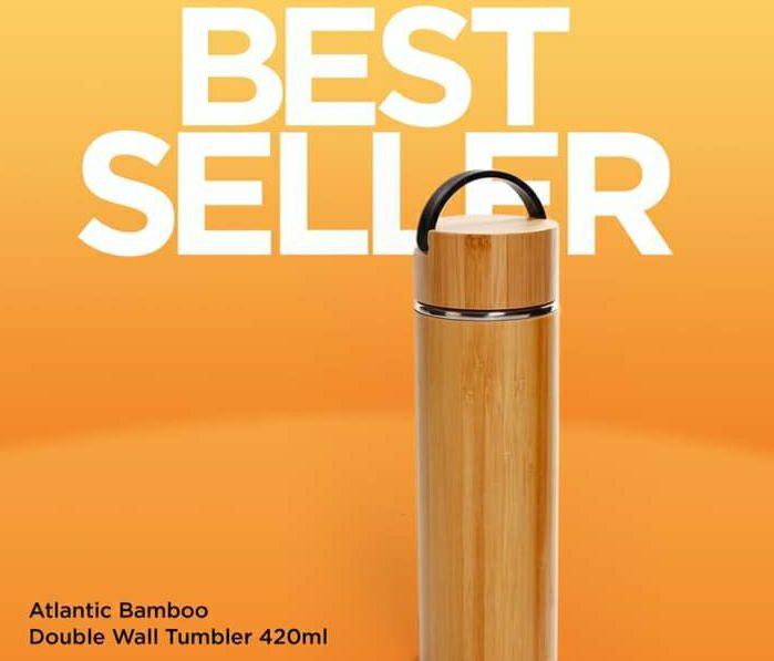 Atlantic Natural Bamboo Tumbler 420ml