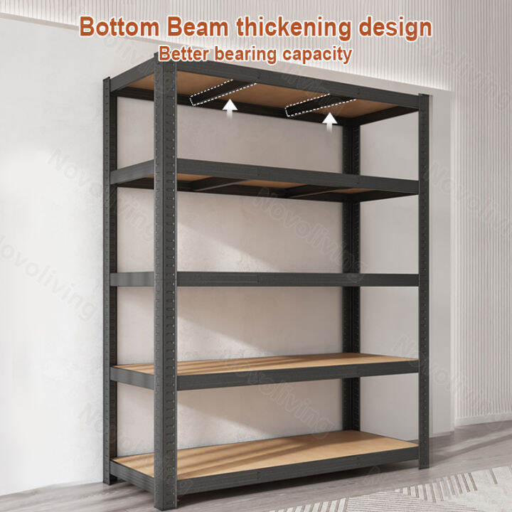Novoliving Boltless Steel Rack Shelves 7/6/5/4/3 Layer Steel Storage